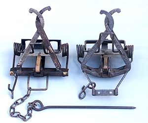 A pair of Juby traps: a Mk1 and a Mk2