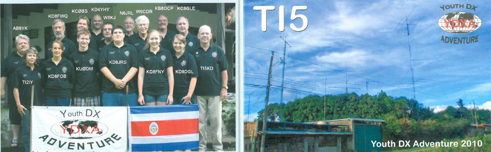 2010 QSL Card Front