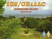 3B9/OE4AAC  -  CW Year: 2012, 2014 Band: 10, 12m Specifics: IOTA AF-017 mainland Rodrigues