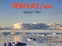 RW1AI/mm  -  CW Year: 2013 Band: 10, 12, 15m Specifics: Maritime mobile