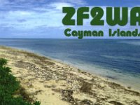ZF2WA  - CW Year: 2015 Band: 17m Specifics: IOTA NA-016 Grand Cayman island