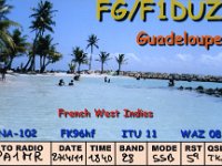 FG/F1DUZ  - SSB Year: 2011 Band: 10m Specifics: IOTA NA-102 Grande-Terre island