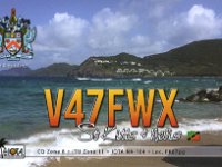 V47FWX  - SSB Year: 2017 Band: 17m Specifics: IOTA NA-104 Saint Kitts island