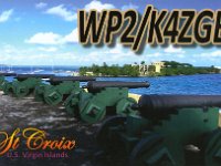 WP2/K4ZGB  - CW Year: 2016 Band: 20m Specifics: IOTA NA-106 Saint Croix island