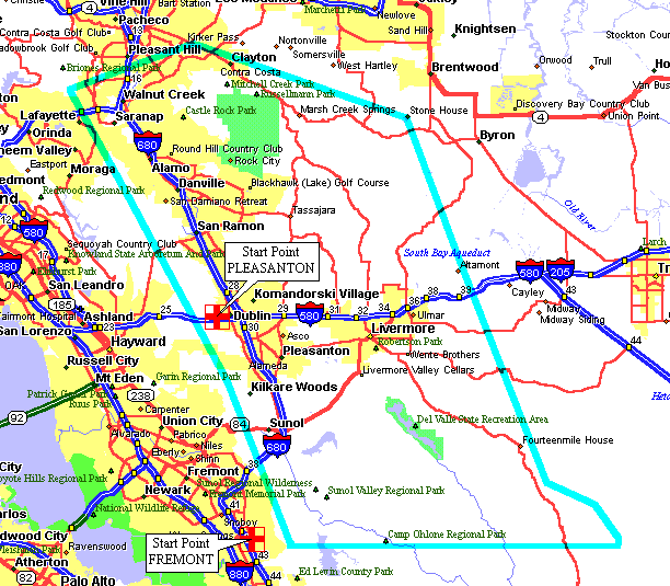 Radio Direction Finding San Francisco Area (AKA Transmitter Hunting)