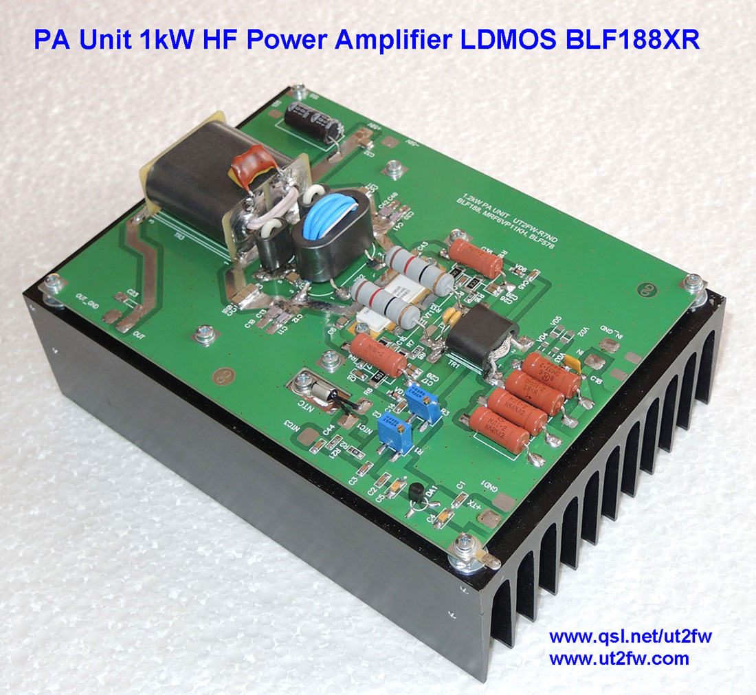 Kit Power Amplifier For Ldmos Blf Blf Mrf Vp Kh Mosfet Ebay