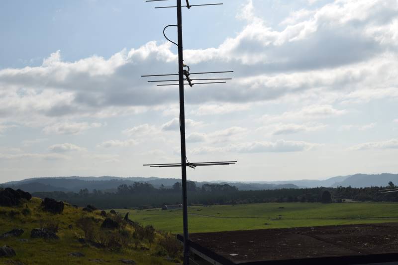 View west towards Australia