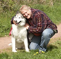 One of the dogs I walk as a dog walker - Skyb