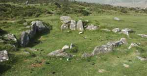 Grimspound hut circle 16