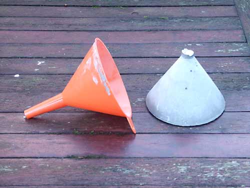 How I cast the concrete antenna base