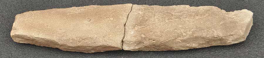 broken whetstone