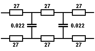 1Km simulated line circuit