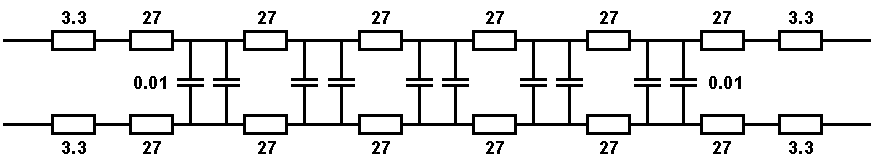 Line simulation circuit 2