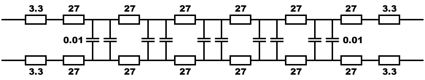 Line simulation circuit 2