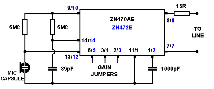 Microphone circuit