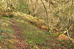 small spoil heap site 'B'