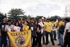 C.I.R.C.L.E. 5 Members at the Barkadahan 2001