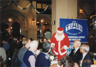 TIARA Christmas Party 1996. with Santa
