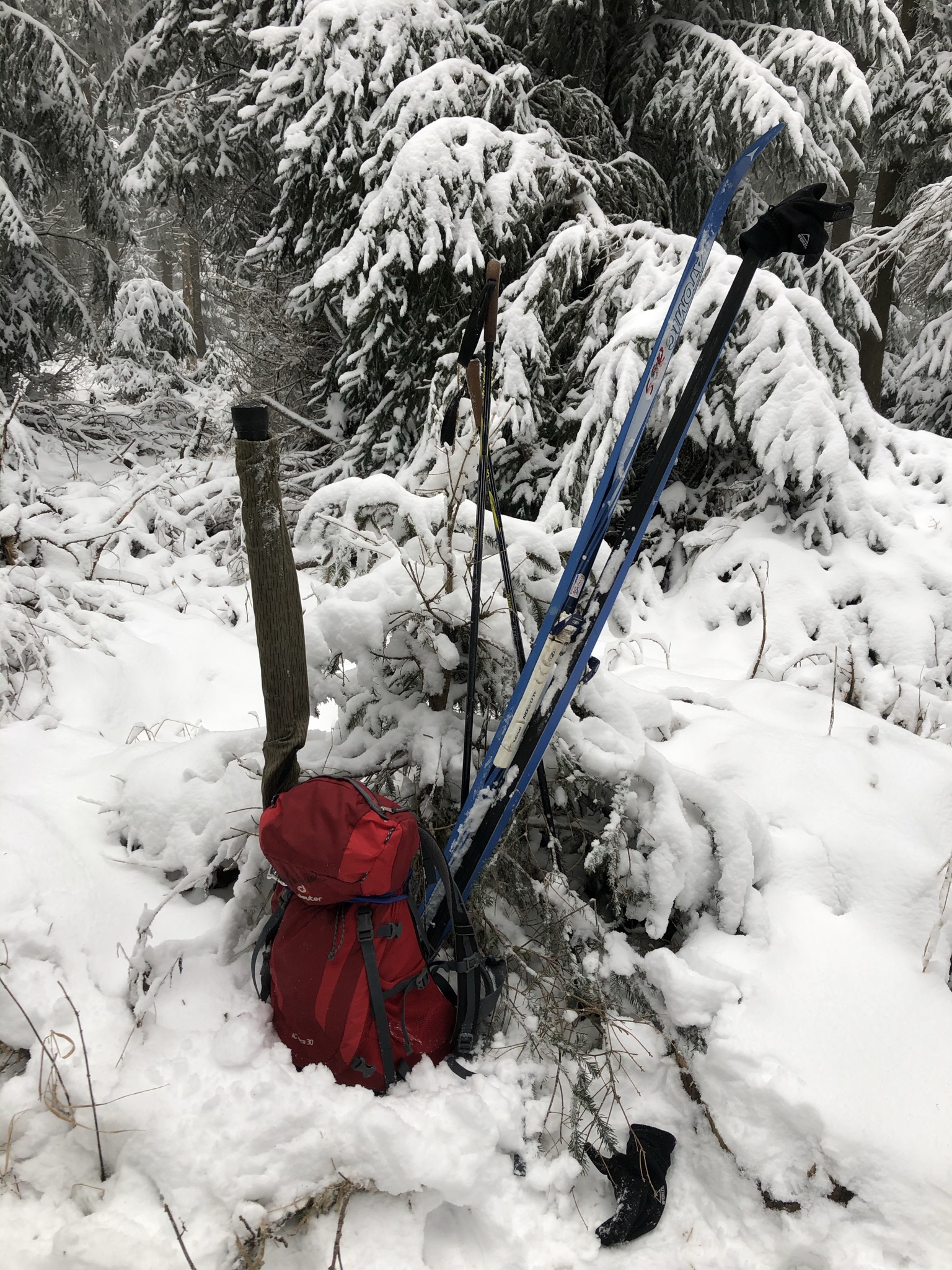 SUMMITING ...on skicrossing... ODX ZL1TM !!! with 5 watts