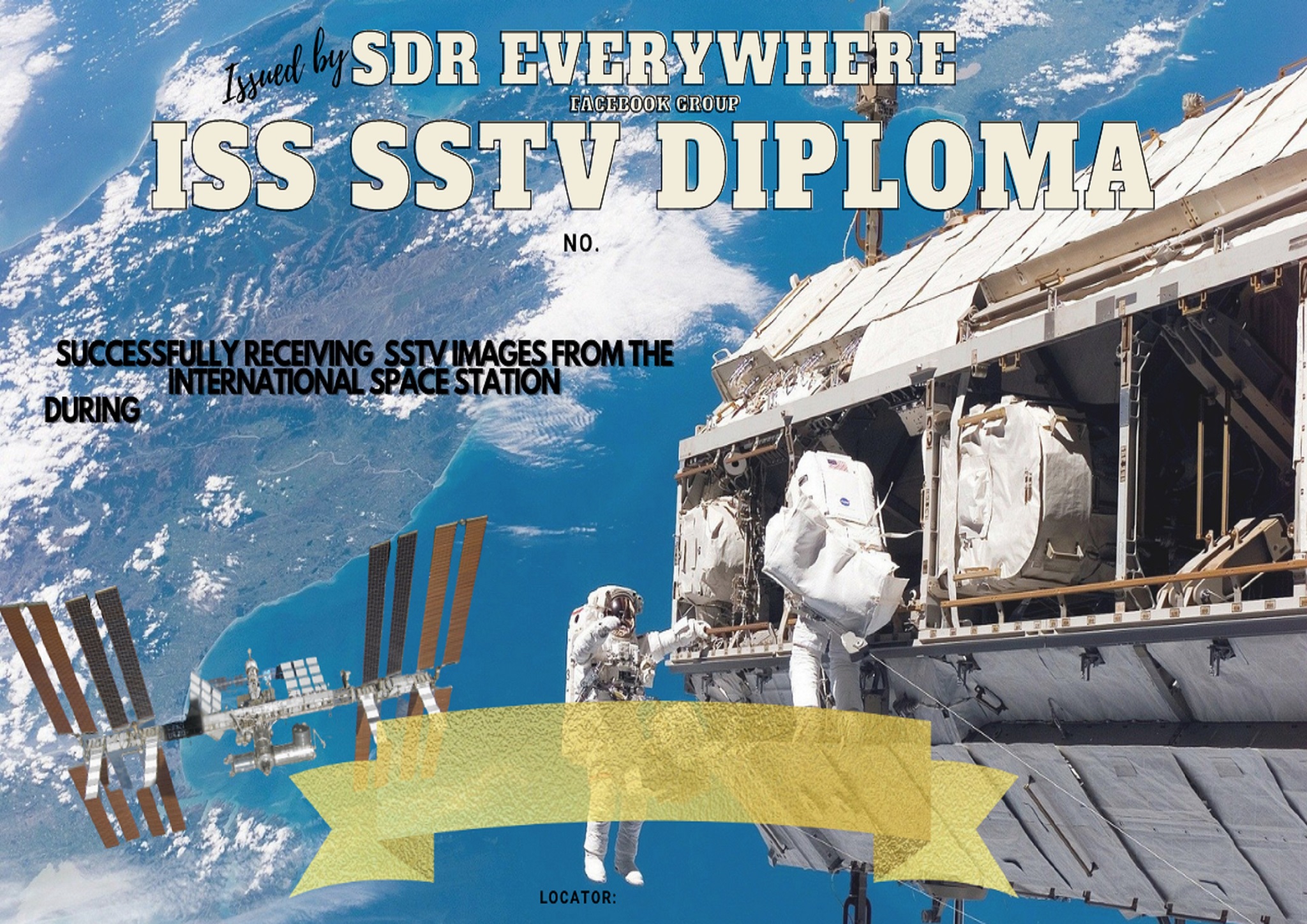 SDR Everywhere ISS SSTV Event