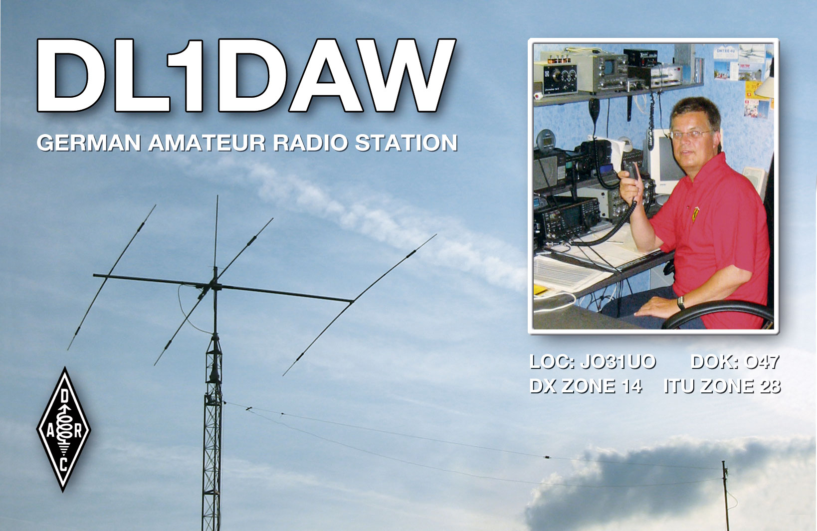 current qsl card 