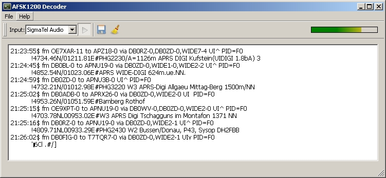 pocsag decoder software for windows