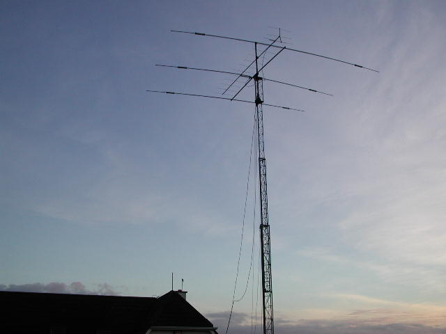array erected