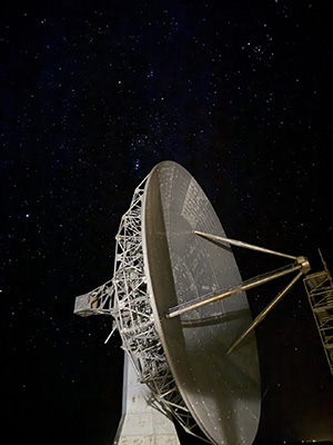 60-foot dish antenna