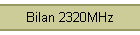 Bilan 2320MHz