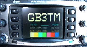 Test-card from GB3TM on Anglesey