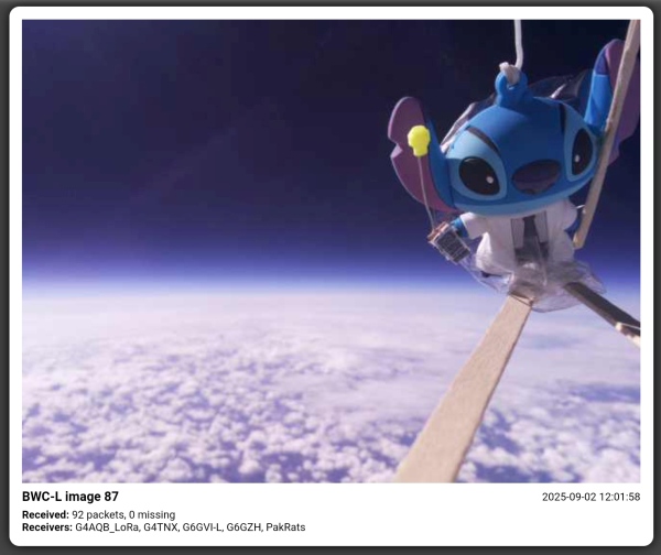 Stitch in space!