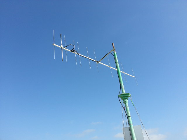 CQM10UZ2 on 162MHz built for propagation research project in Canary Islands