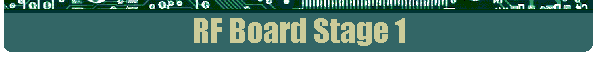RF Board Stage 1