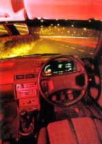 Early Quattro interior, note the cloth seats