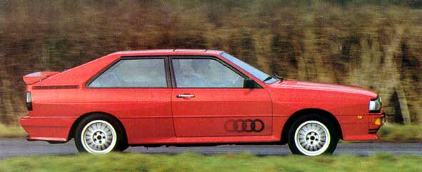 The 20v UR Quattro circa 1990