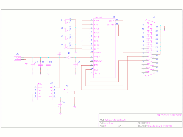 12 b ADC schematic