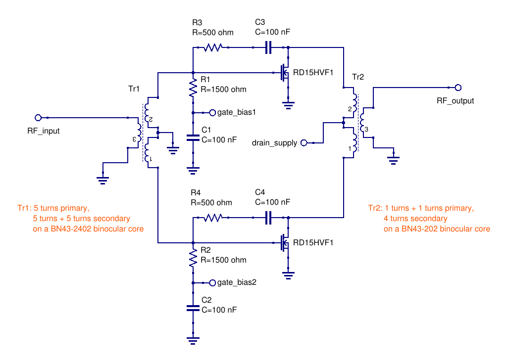 PA schematic