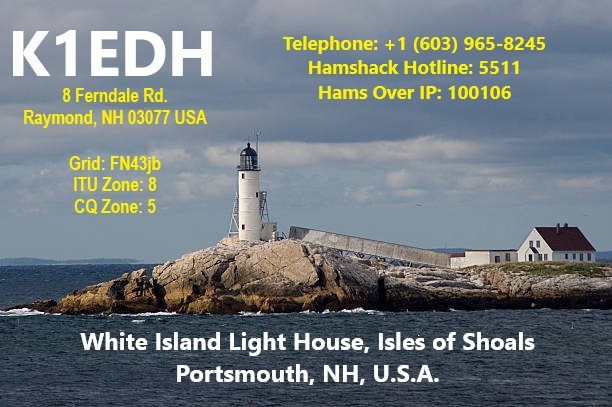 QSL Card For K1EDH