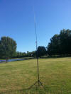 QRP Hamstick Setup