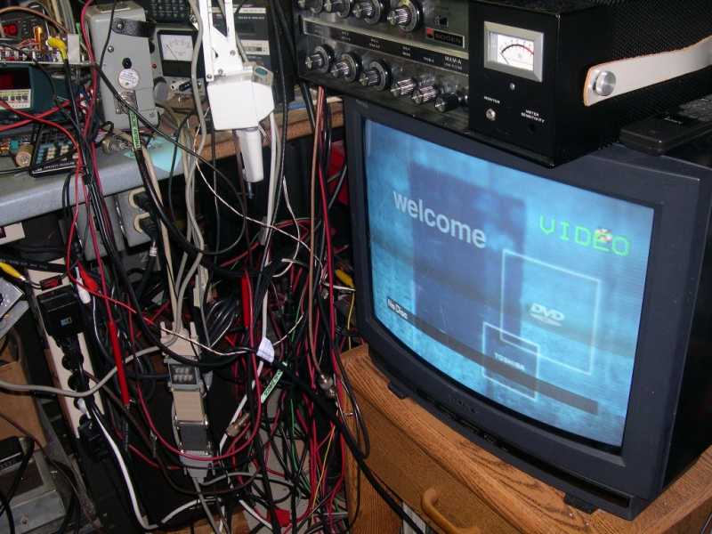 Picture out of the new ATV transmitter