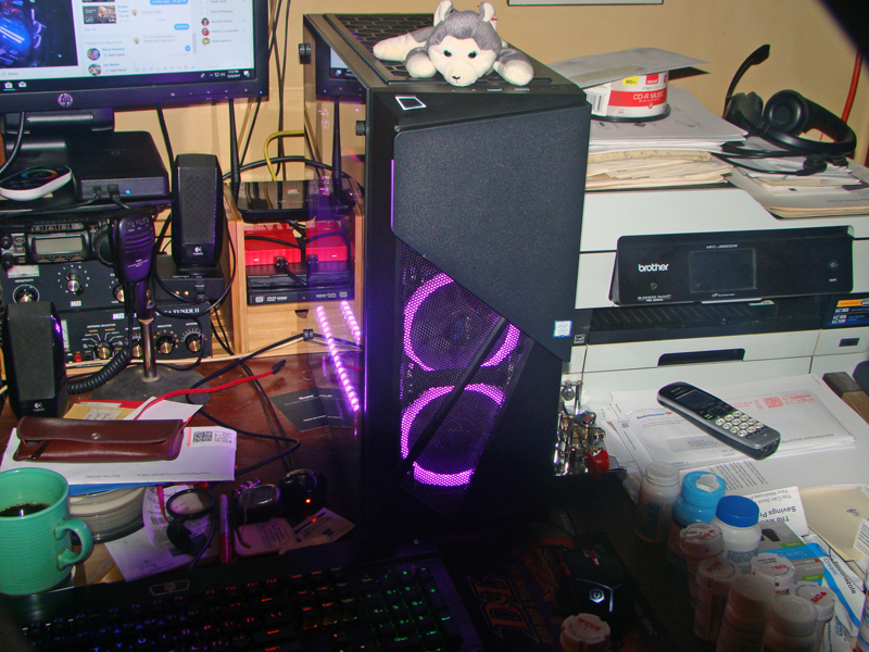 CyberpowerPC Gamer Infinty XLC (Front View)