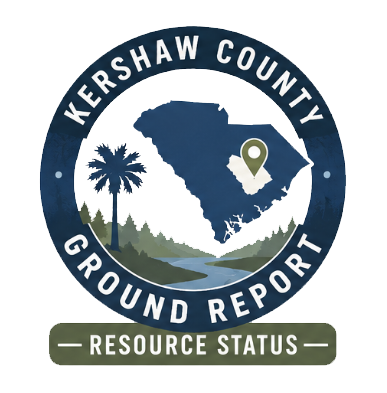 Kershaw County Ground Report - Resource Status