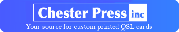 Chester Press QSL Cards