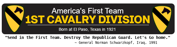 The First Team, First Cavalry Division