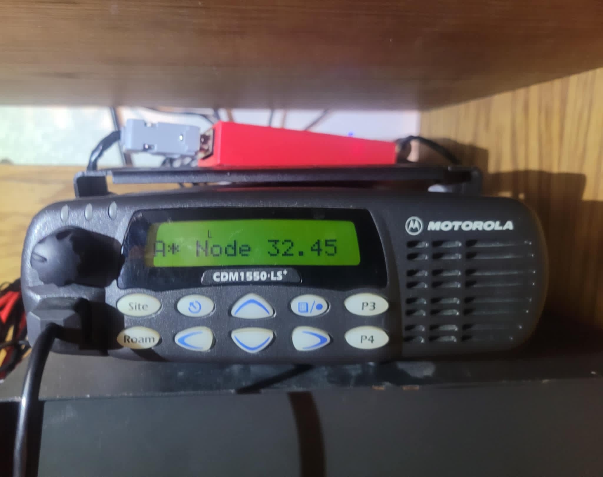 Motorola CDM allstar node with audio interface