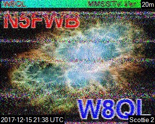 My latest SSTV images