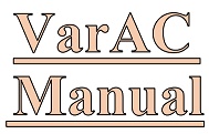 VarAC Manual