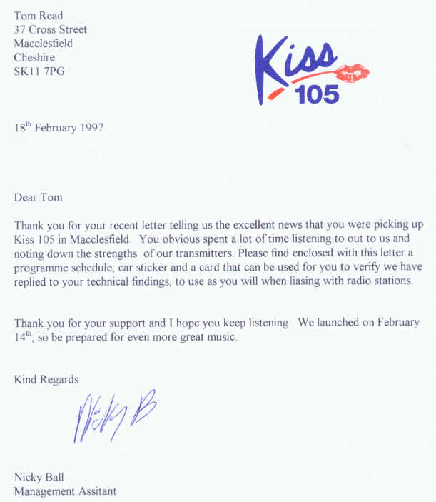 Kiss 105, Yorkshire