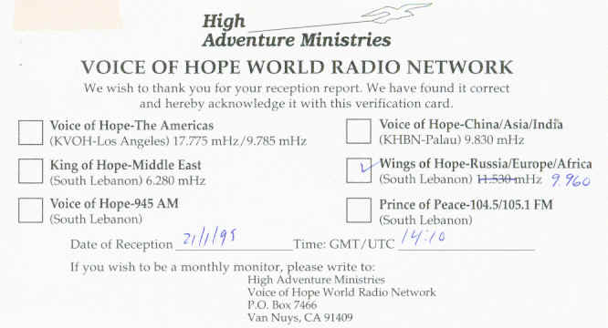 Wings of Hope