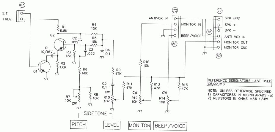 N1EU's Sinewave Sidetone for Older Ten-Tec Rigs